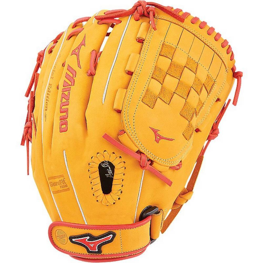 Mizuno MVP Prime SE Fastpitch 13" - Bayan Eldiven - Kraliyet Mavisi/Kırmızı Türkiye (EDIKRA-923)